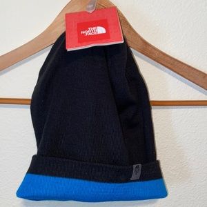 The North Face Striped Reversible Beanie